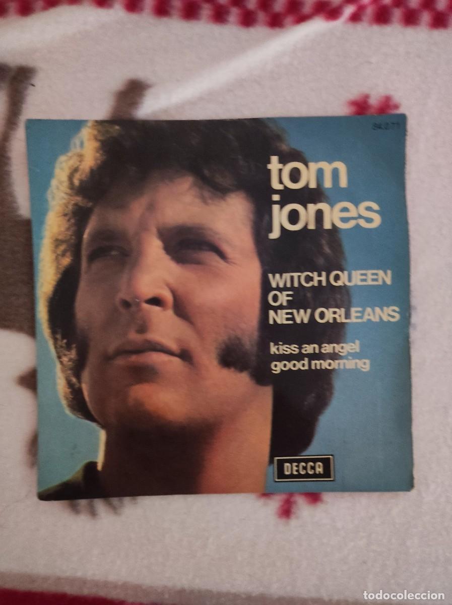 Discos de vinilo: Tom jones - witch queen of new orleans (single 7&rdquo; 1971 - decca)