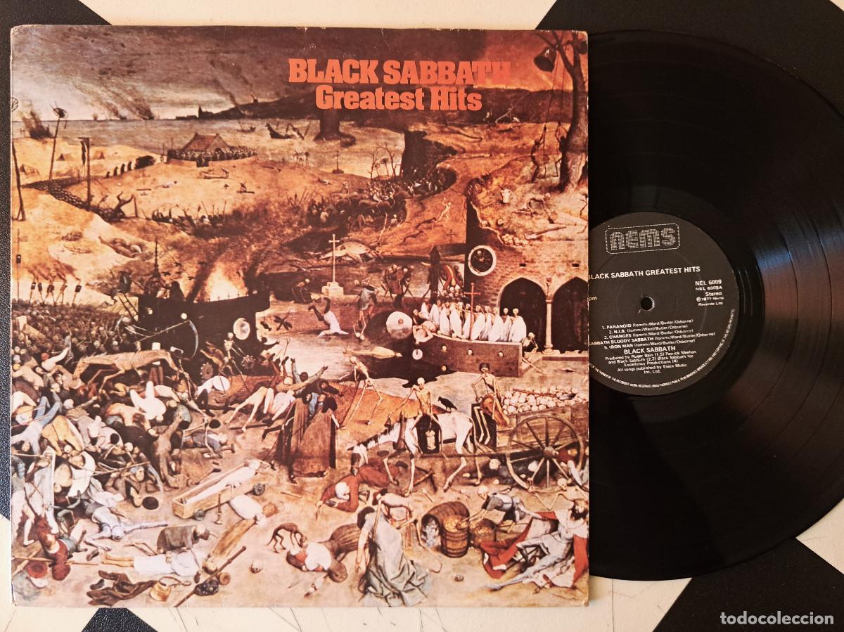 Discos de vinilo: LP Black Sabbath &ndash; Greatest Hits ED HOLANDA NEMS