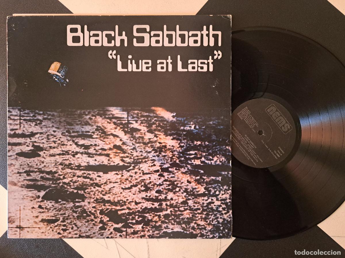 Discos de vinilo: LP Black Sabbath &ndash; Live At Last... 1980 NEMS