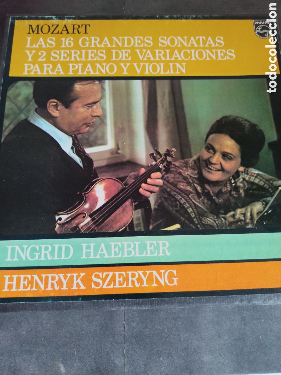 Discos de vinilo: Toreteblanco sonatas para piano y violin - Foto 1