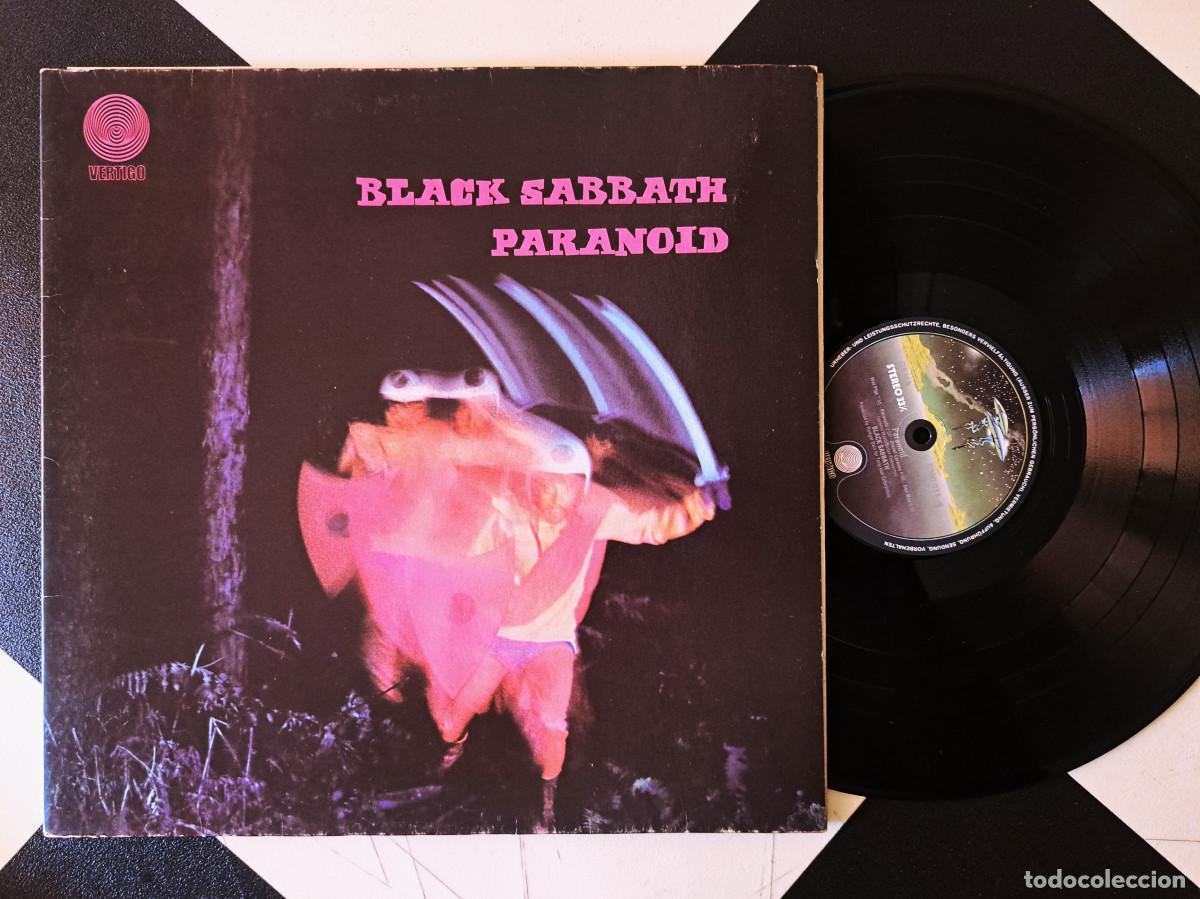 Discos de vinilo: LP Black Sabbath &lrm;&ndash; Paranoid VERTIGO 1973 ED ALEMANA NM/VG GATEFOLD