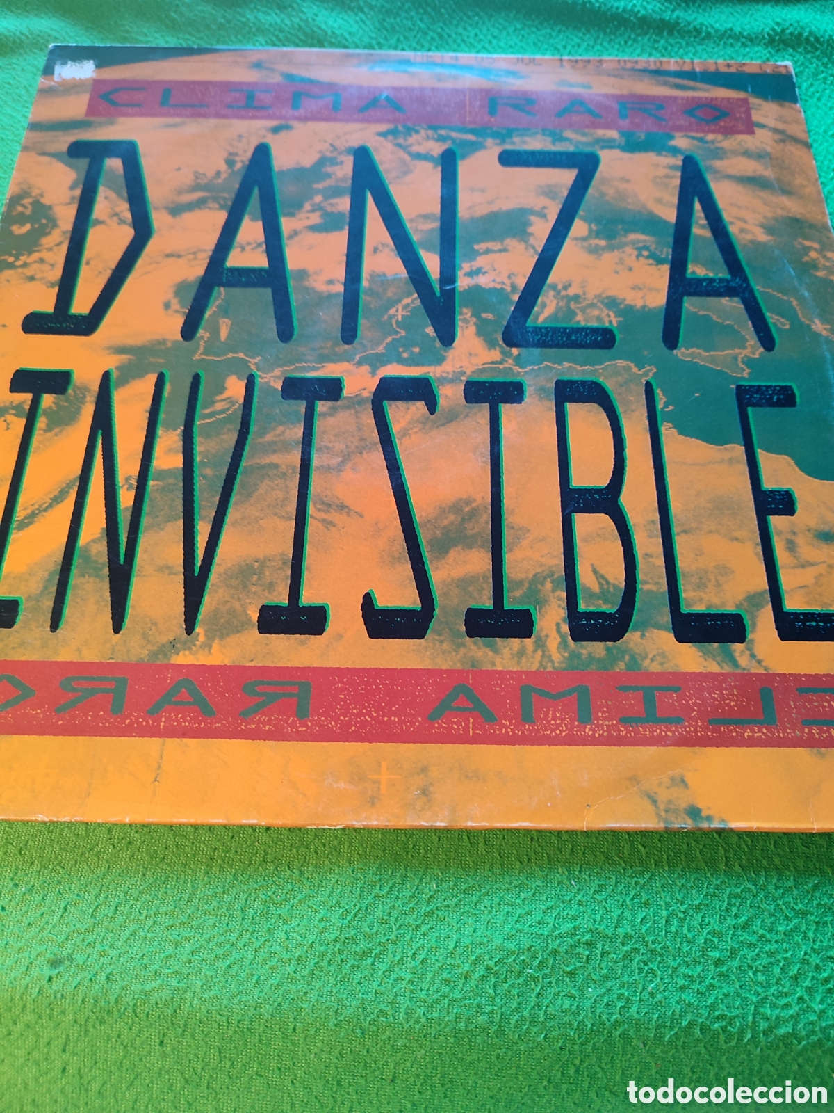 Discos de vinilo: Danza Invisible - Clima Raro 1988