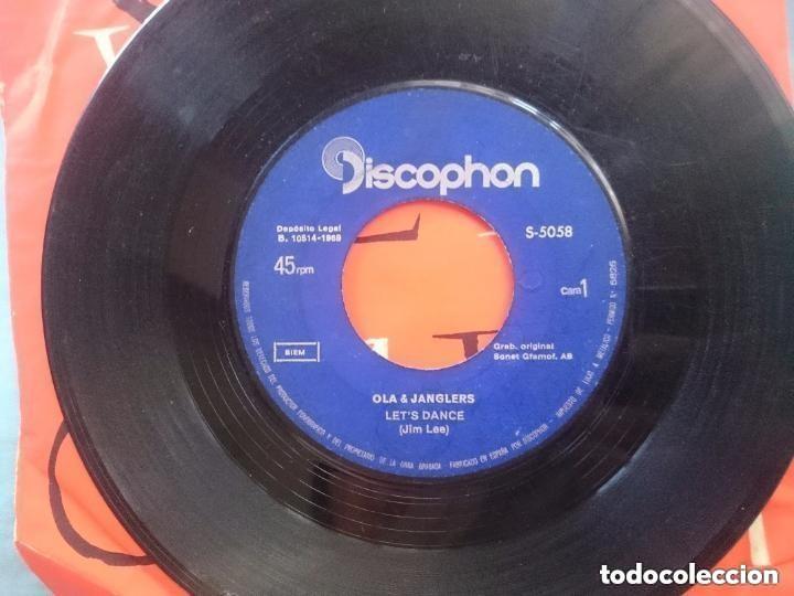 Discos de vinilo: OLA AND JANGLES --LET&acute;S DANCE-HEAR ME - Foto 2