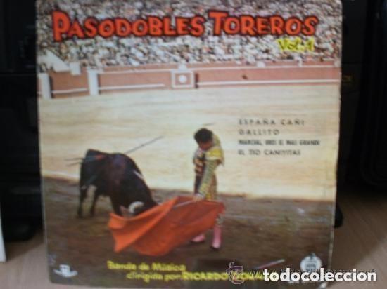 Discos de vinilo: PASODOBLES TOREROS single - ver fotos y leer detalles