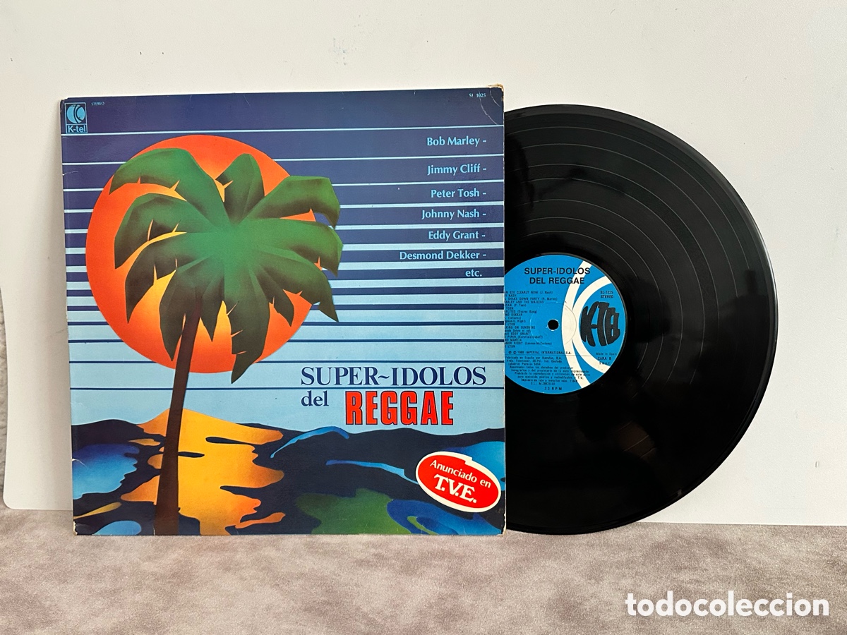 Disques de vinyle: Vinilo SUPER~IDOLOS del REGGAE vintage