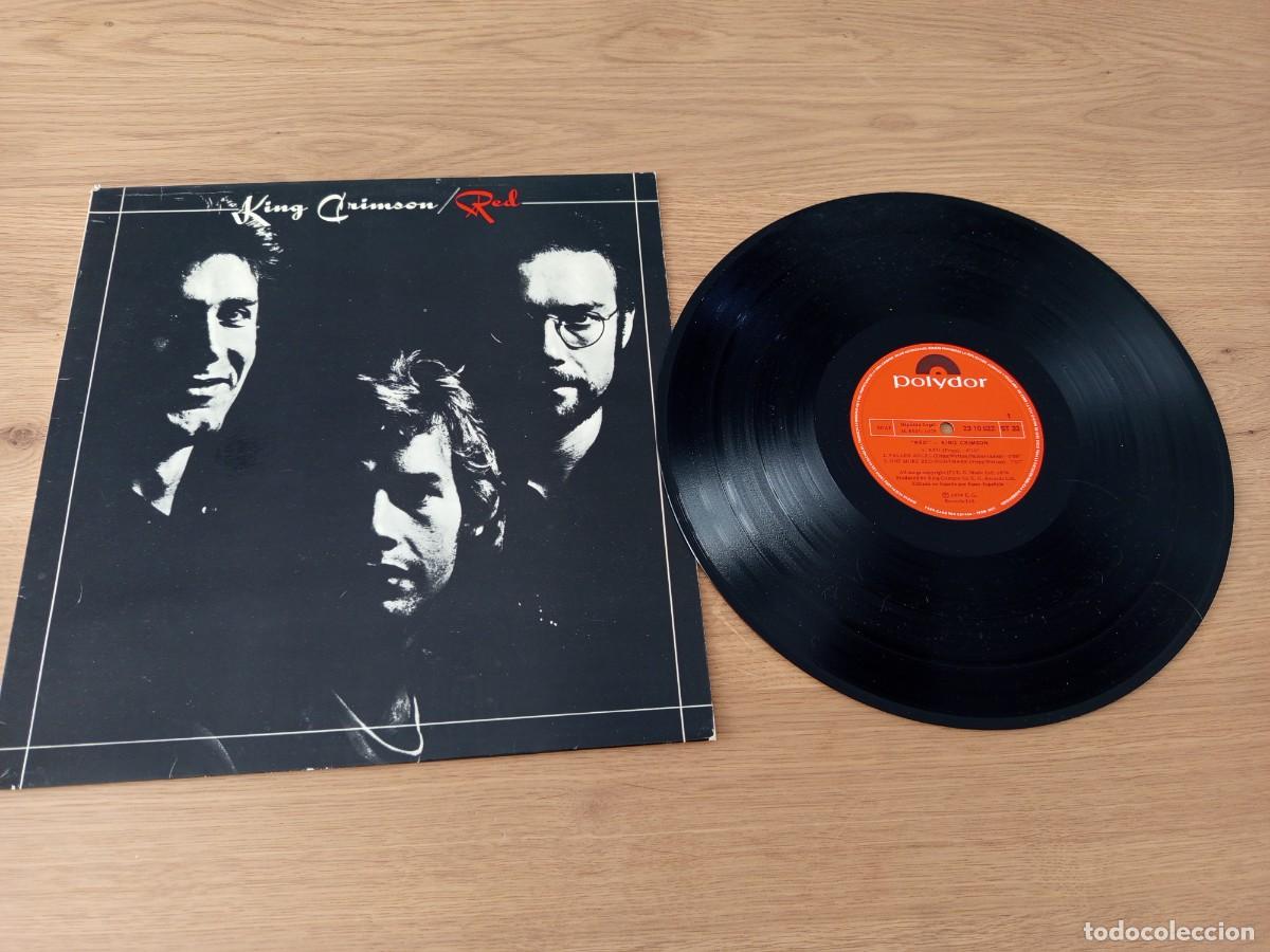 Discos de vinilo: GENIAL LP. KING CRIMSON / RED / A&Ntilde;O 1978 / SELLO POLYDOR 23 10 522 / SPAIN.