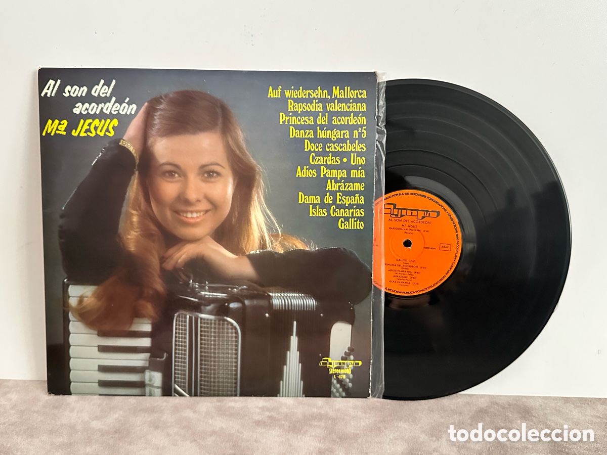 Discos de vinilo: Vinilo Al son del acorde&oacute;n ME JESUS Vintage