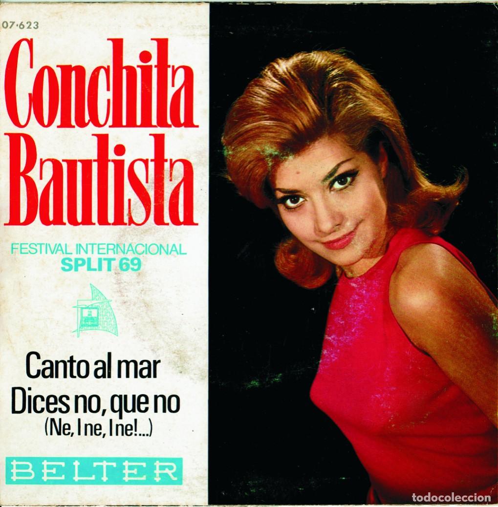 Discos de vinilo: conchita Bautista - canto al mar + vinil 7&rdquo; 45 Rpm