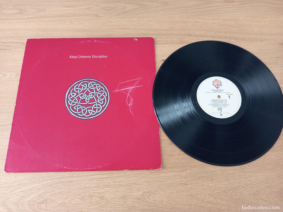 Discos de vinilo: JOYA LP. KING CRIMSON / DISCIPLINE / 7599 23629 1 EG RECORDS / A&Ntilde;O 1981 / U.S.A.