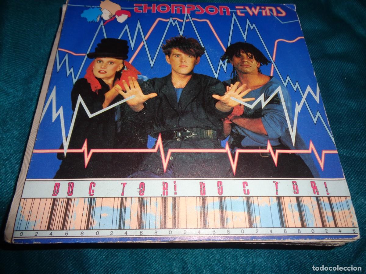 Discos de vinilo: THOMPSON TWINS. DOCTOR&iexcl; DOCTOR&iexcl; / NURSE SHARK. ARISTA, 1984. SPAIN