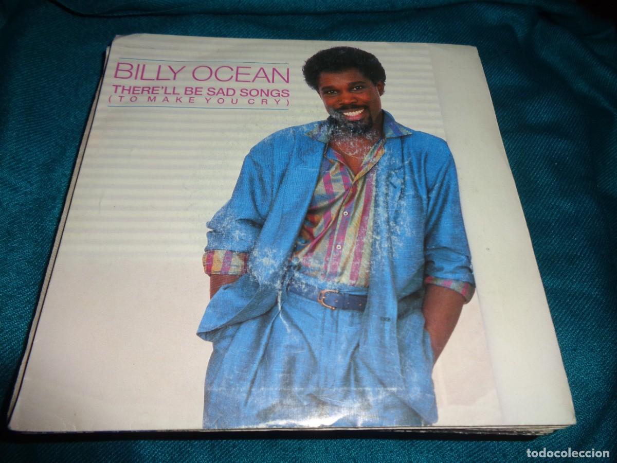 Discos de vinilo: BILLY OCEAN, THERE&acute;LL BE SAD SONGS / IF I SHOULD LOSE YOU. JIVE, 1986. SPAIN