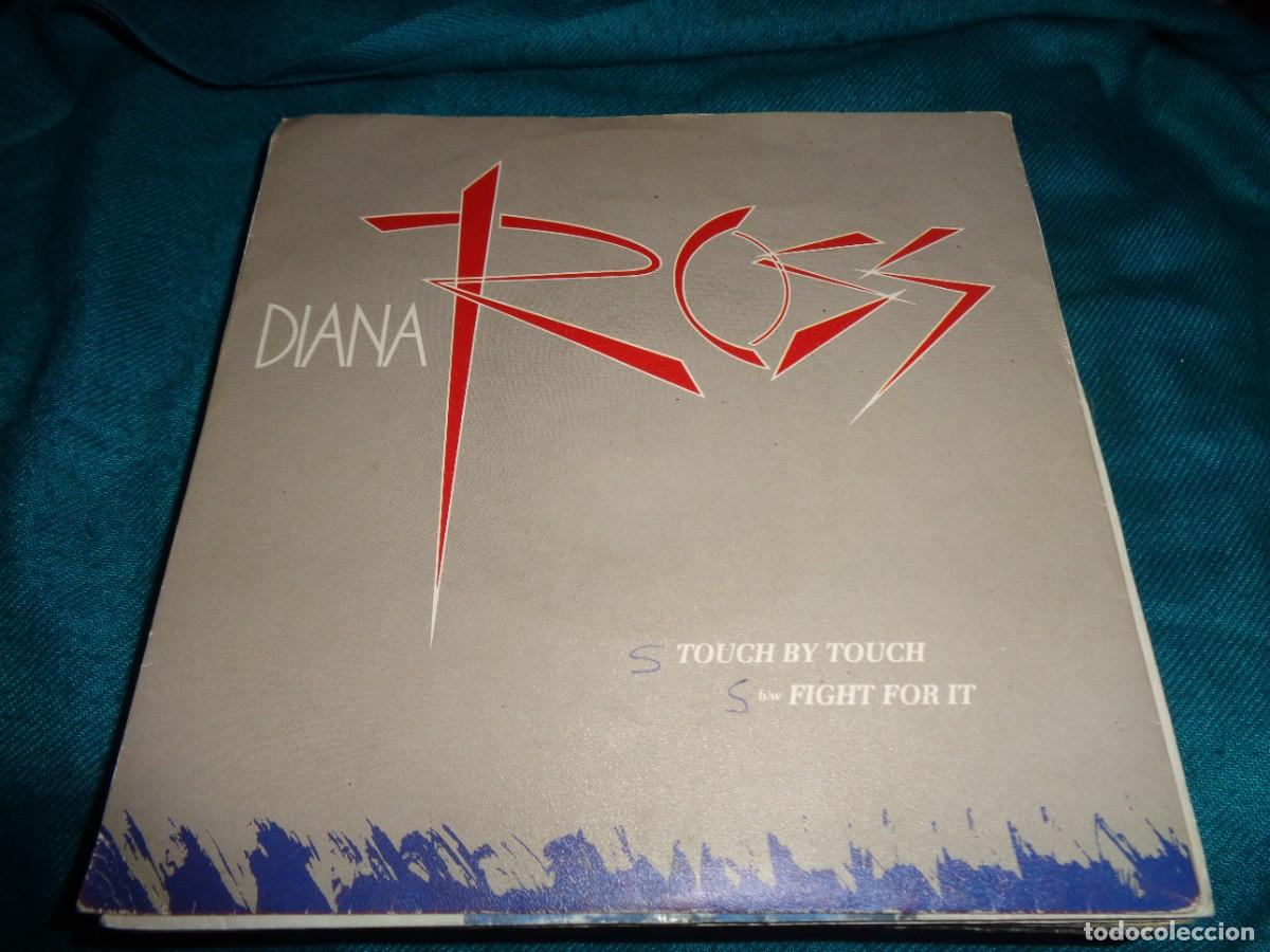 Discos de vinilo: DIANA ROSS. TOUCH BY TOUCH / FIGHT FOR IT. CAPITOL. 1984. SPAIN