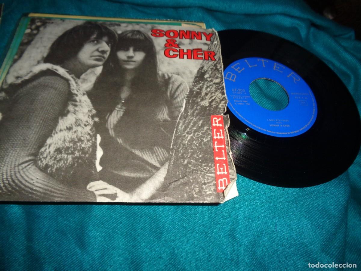 Discos de vinilo: SONNY & CHER. I GOT YOU BABE / JUST YOU. BELTER, 1965