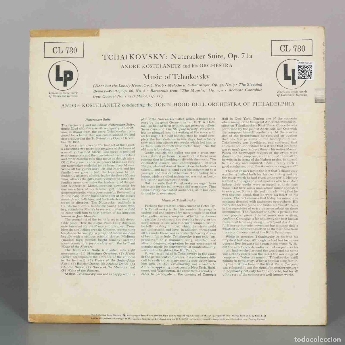 Discos de vinilo: LP. Nutcracker Suite - Andr&eacute; Kostelanetz and His Orchestra - Foto 2