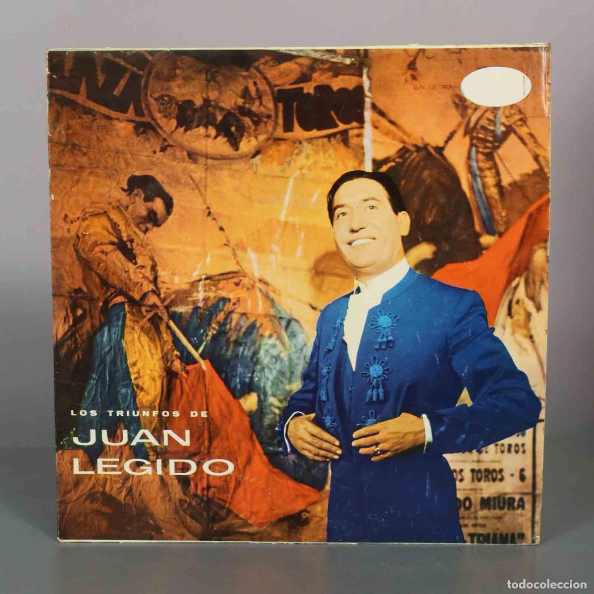 Discos de vinilo: LP. Los Triunfos de Juan Legido - Juan Legido, Orquesta de M.A. Sarralde