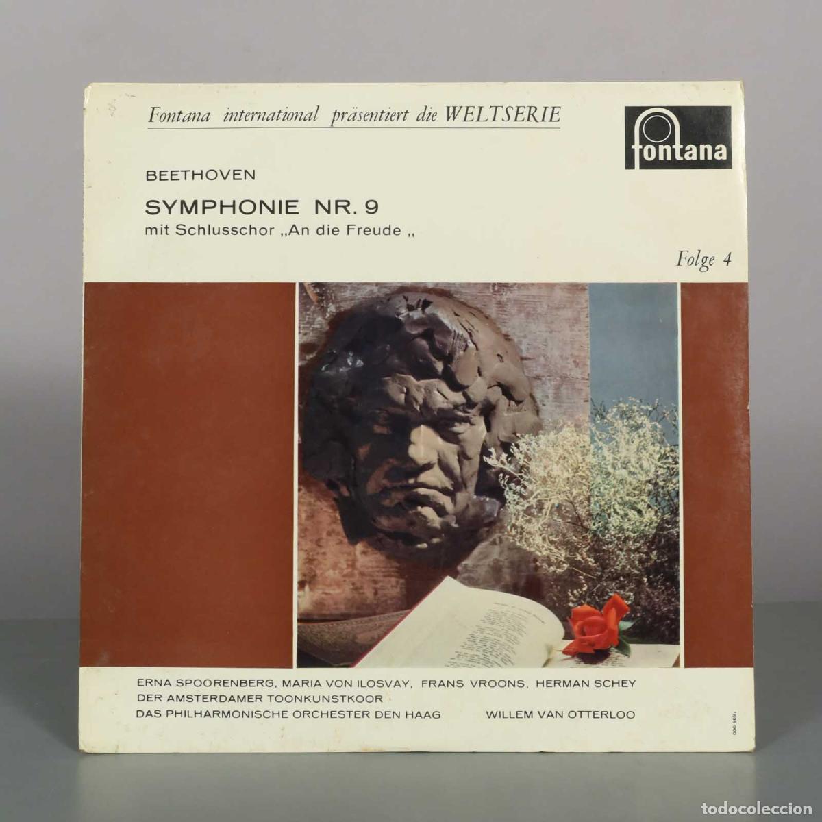 Discos de vinilo: LP. Symphonie Nr. 9 - Beethoven - Hague Philharmonic Orchestra, Amsterdam Toonkunst Choir, Willem V