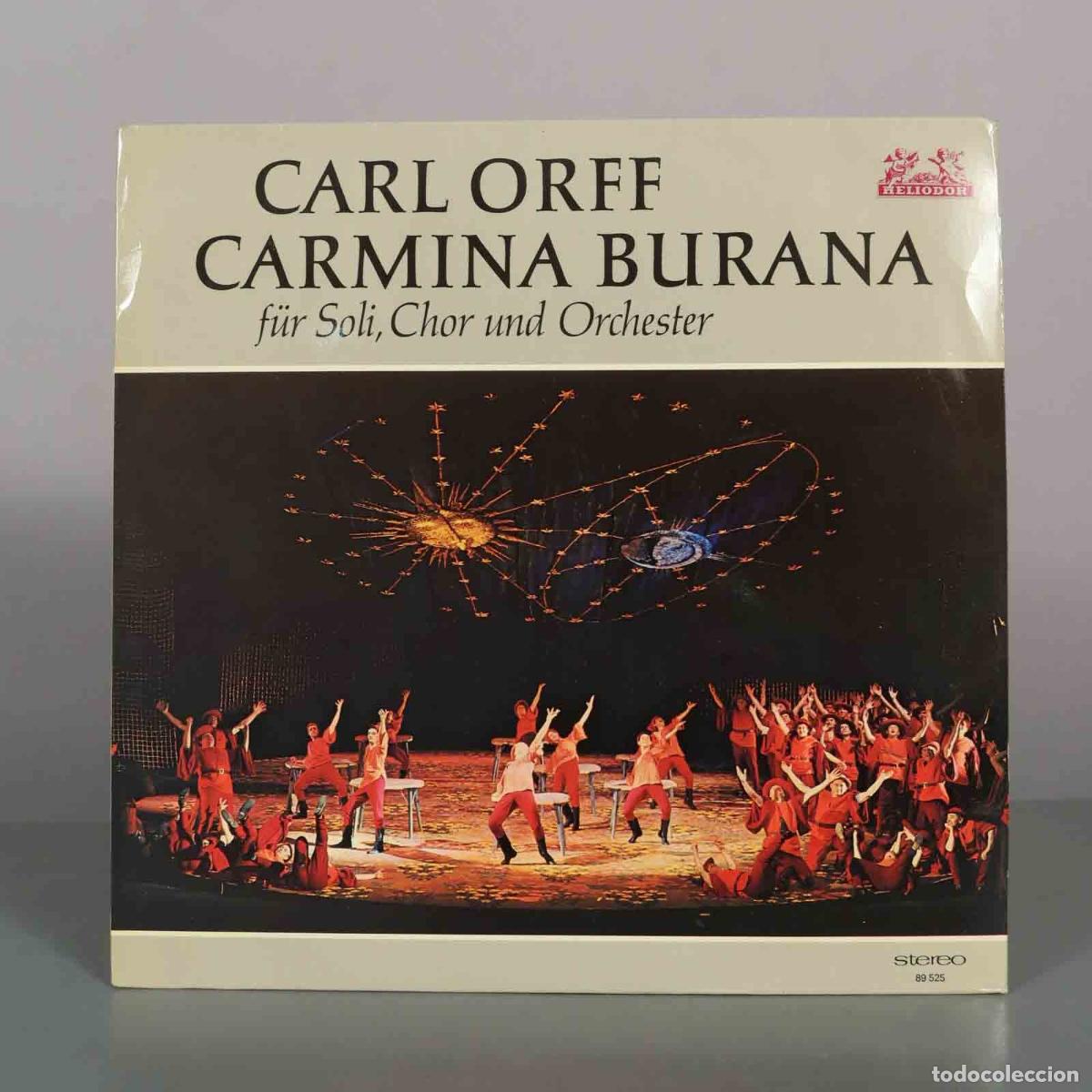 Discos de vinilo: LP. Carl Orff: Carmina Burana - Herbert Kegel, Leipzig Radio Symphony Orchestra