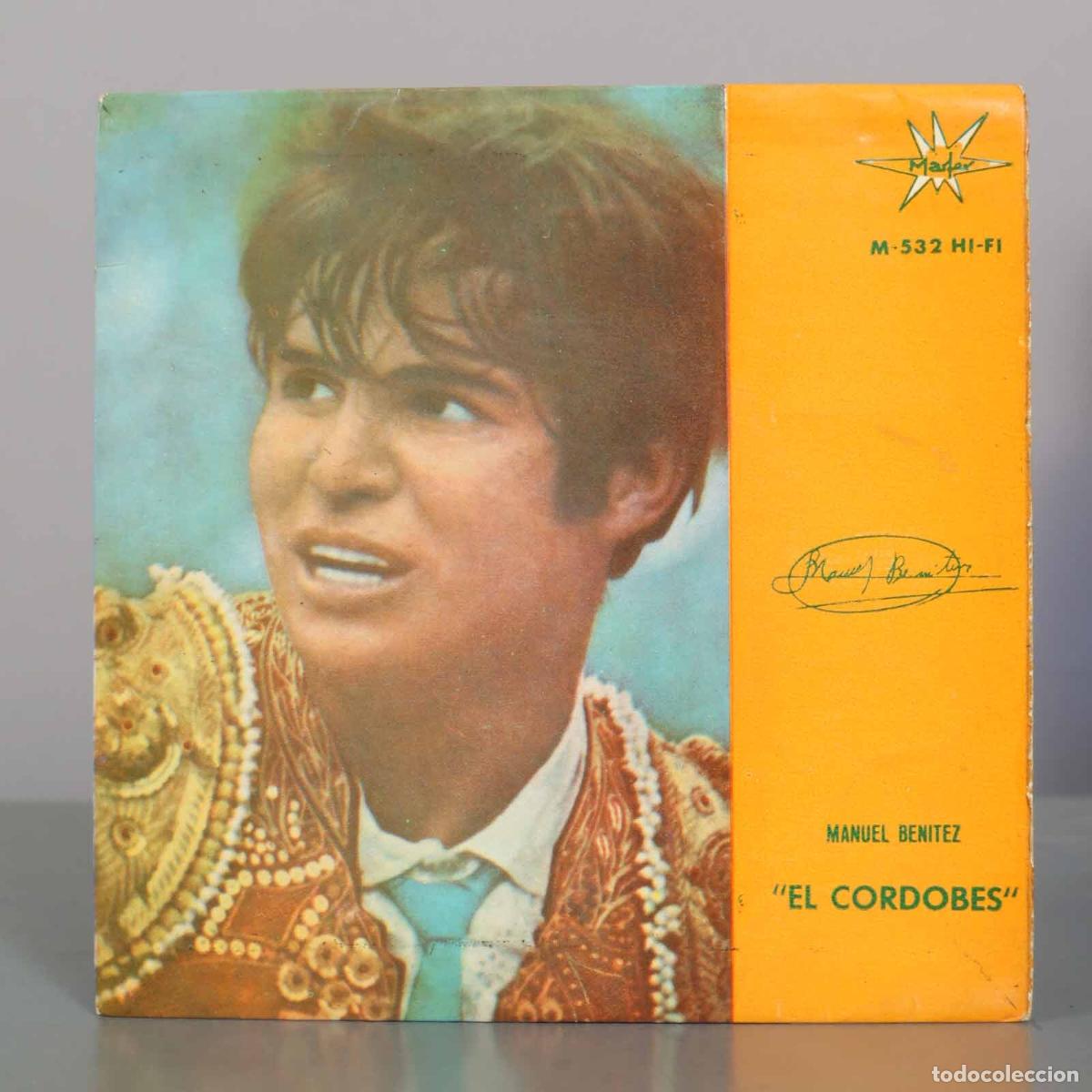 Discos de vinilo: EP. Manuel Benitez El Cordobes - Orquesta Marfer, Manolo Lopera
