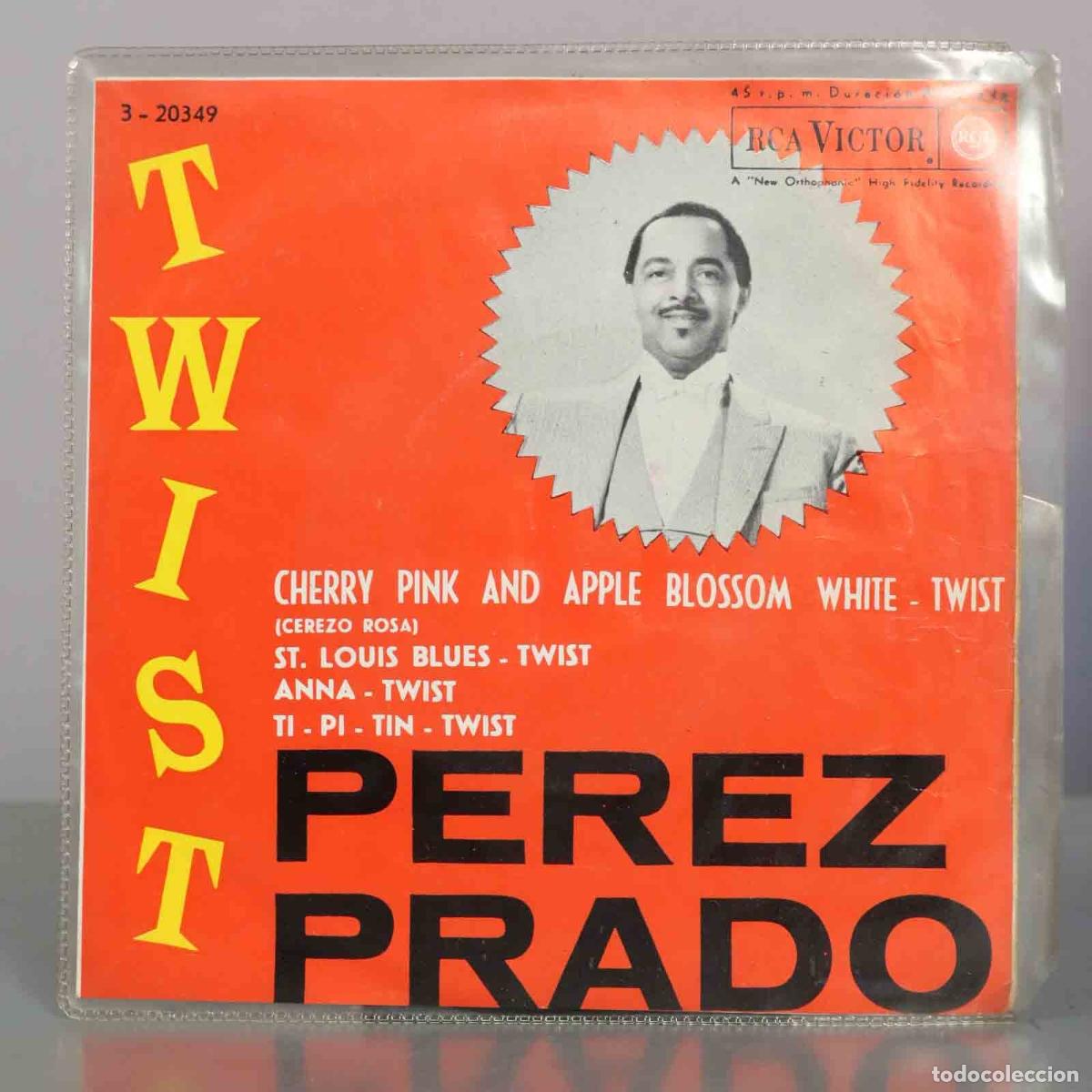 Discos de vinilo: EP. Cherry Pink and Apple Blossom White - Twist - Perez Prado y su Orquesta