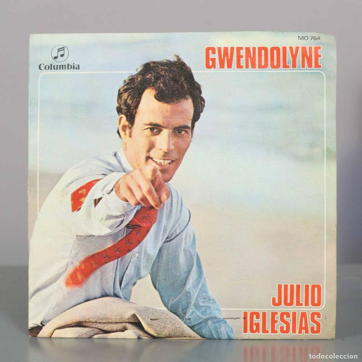 Discos de vinilo: SINGLE. Julio Iglesias - Gwendolyne - Foto 1