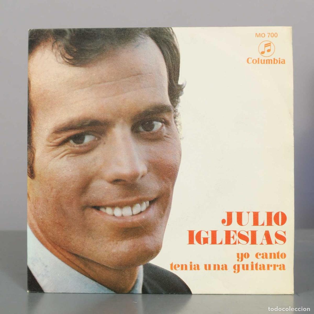 Discos de vinilo: SINGLE. Yo Canto - Ten&iacute;a Una Guitarra - Julio Iglesias
