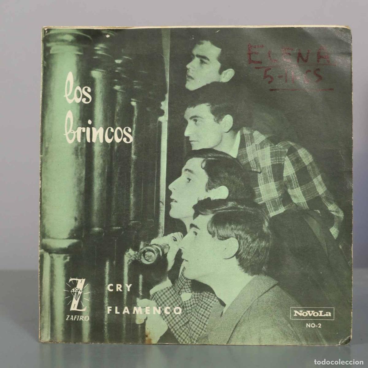 Discos de vinilo: SINGLE. Los Brincos - Cry / Flamenco