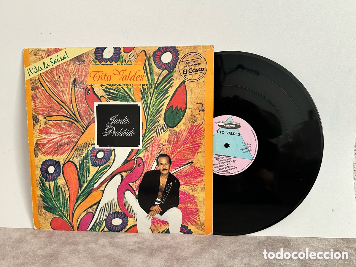 Discos de vinilo: Vinilo Tito Vald&eacute;s vintage