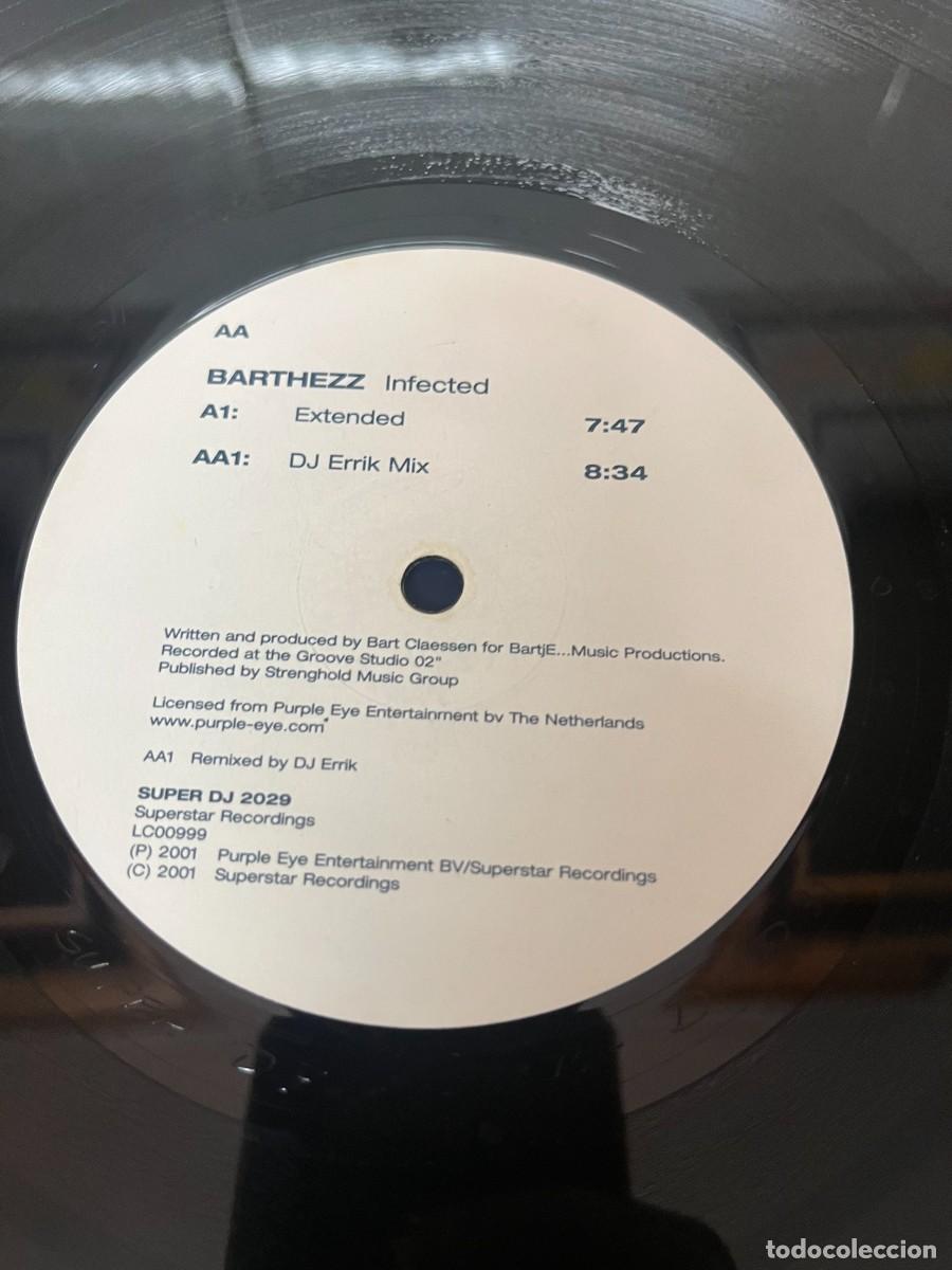 Discos de vinilo: Barthezz &lrm;&ndash; Infected . - Foto 4