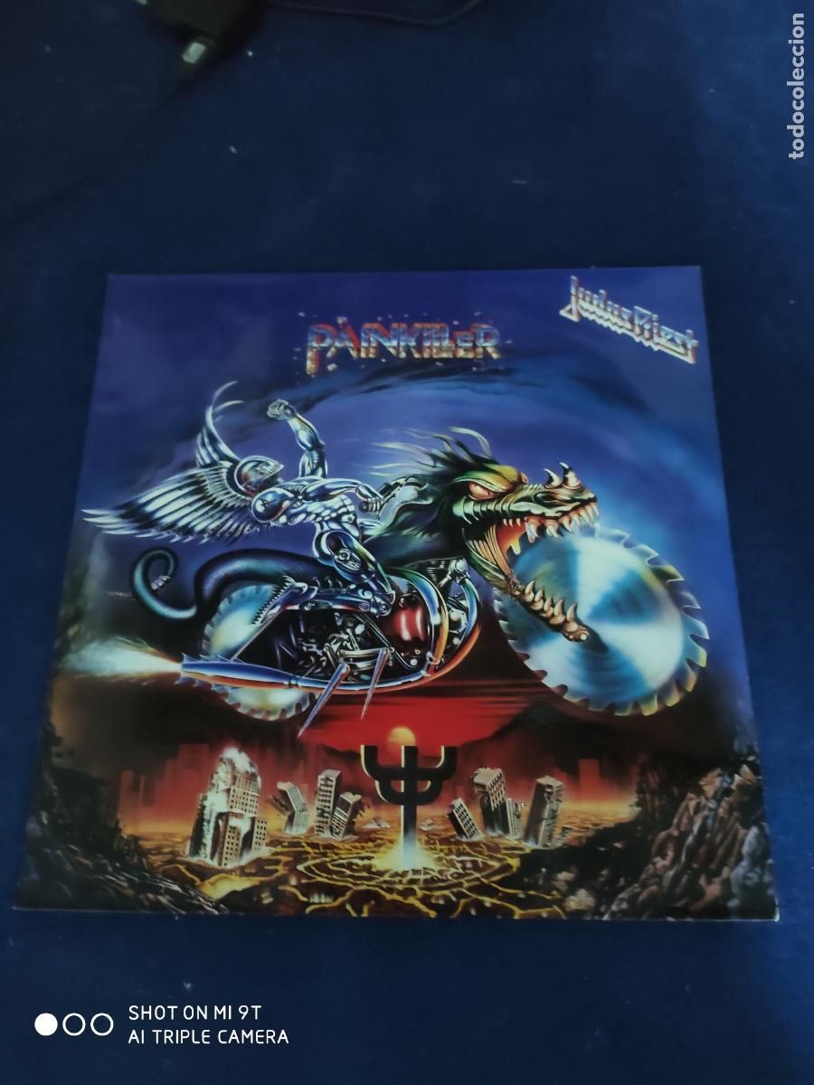 Discos de vinilo: judas priest lp painkiller muy buen estado 1990