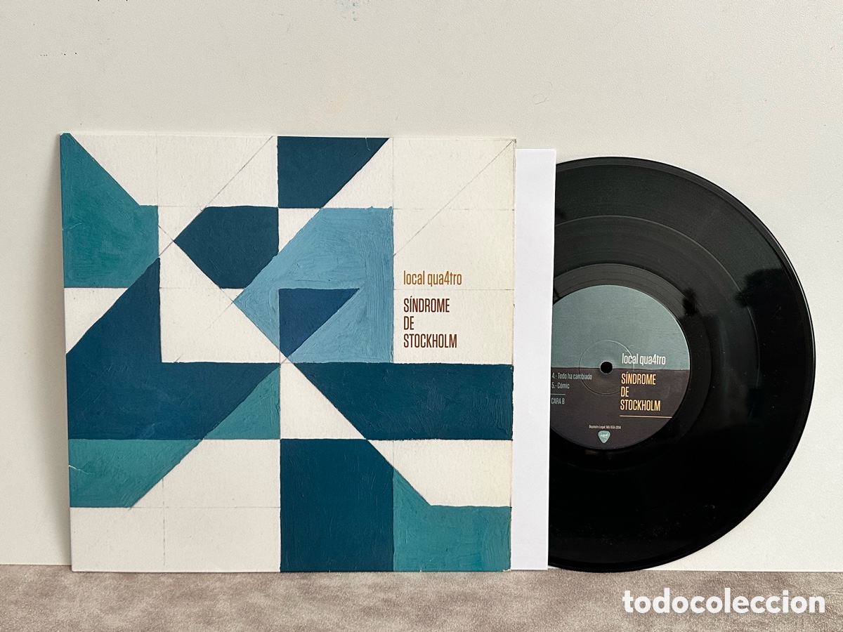 Discos de vinilo: Vinilo local quatro S&Iacute;NDROME DE STOCKHOLM Vintage