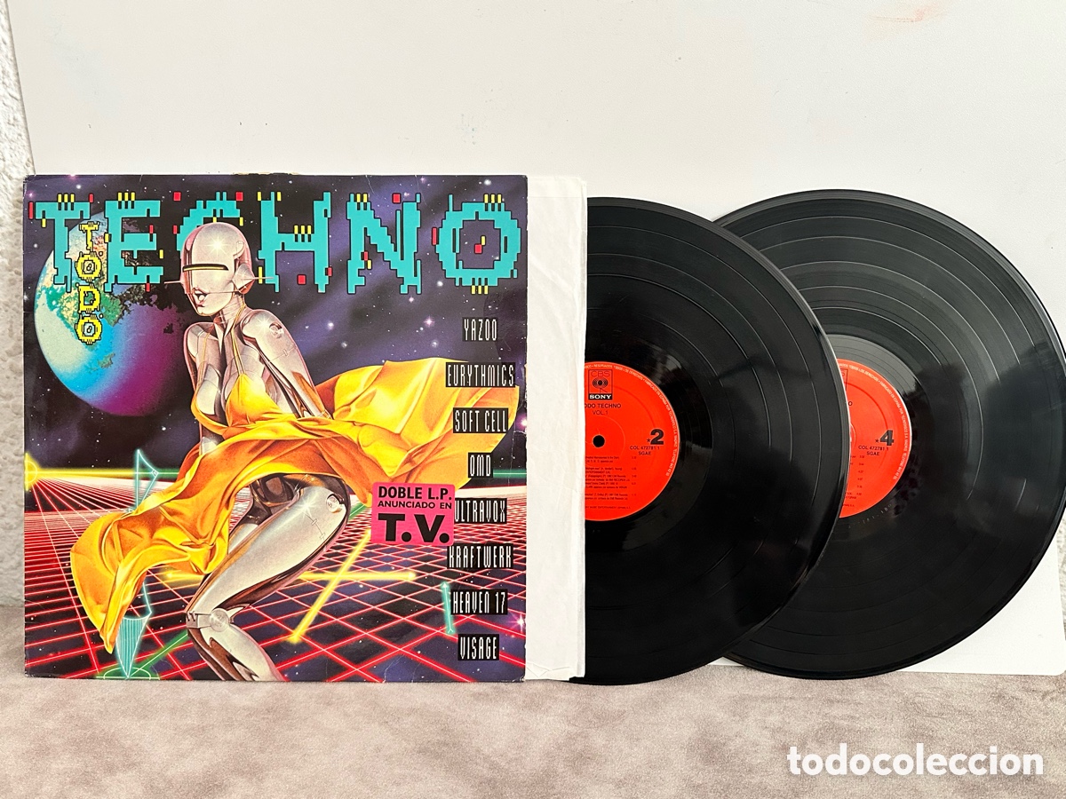 Discos de vinilo: Vinilo TODO TECHNO VARIOS VINTAGE