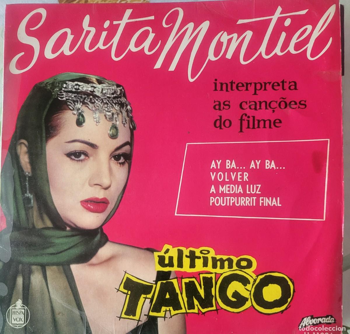 Discos de vinilo: Sara Montiel Ep sello Alvorada-Hispavox editado en Portugal del film &uacute;ltimo tango....