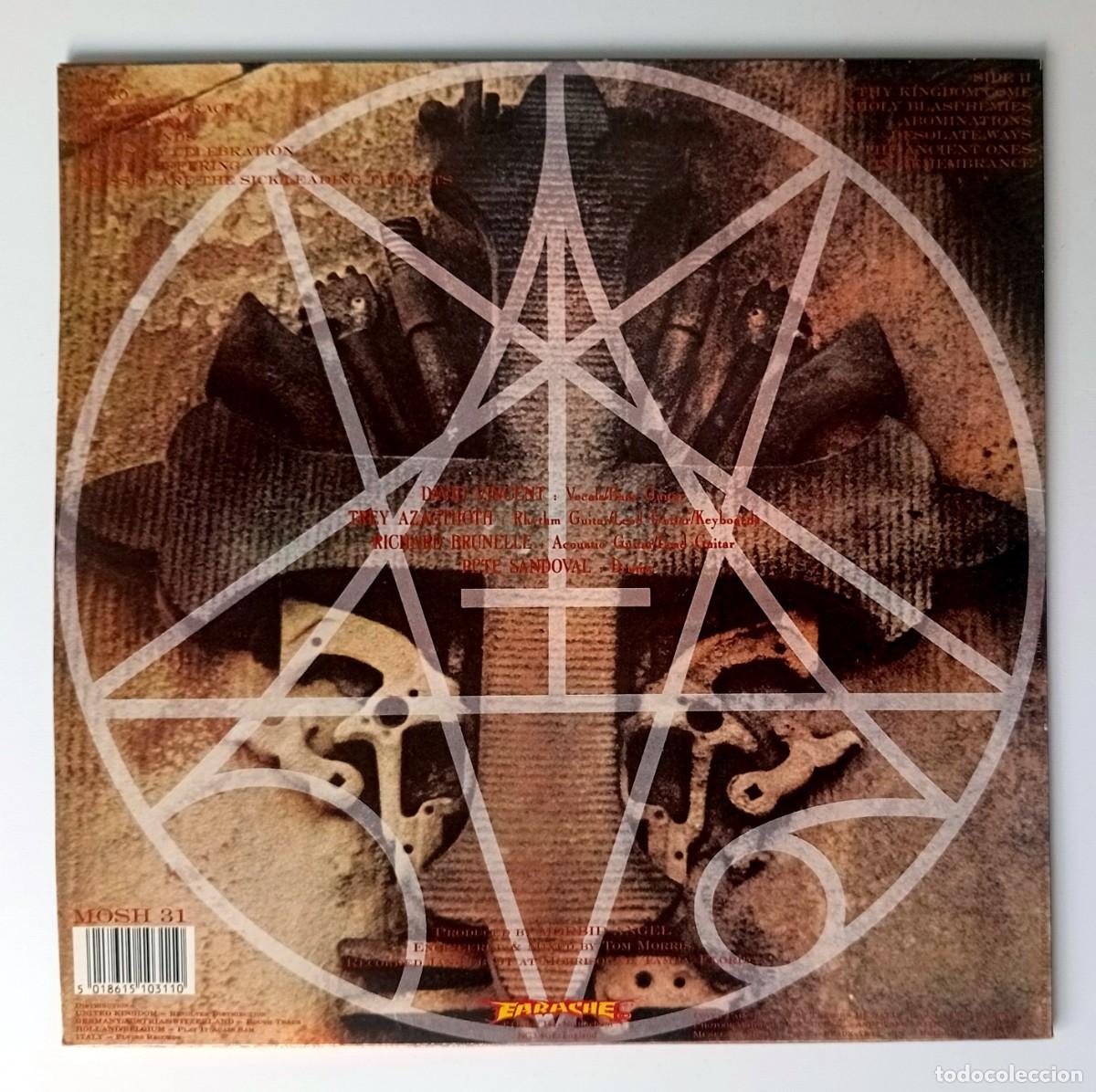 Discos de vinilo: LP MORBID ANGEL - BLESSED ARE THE SICK - Foto 2