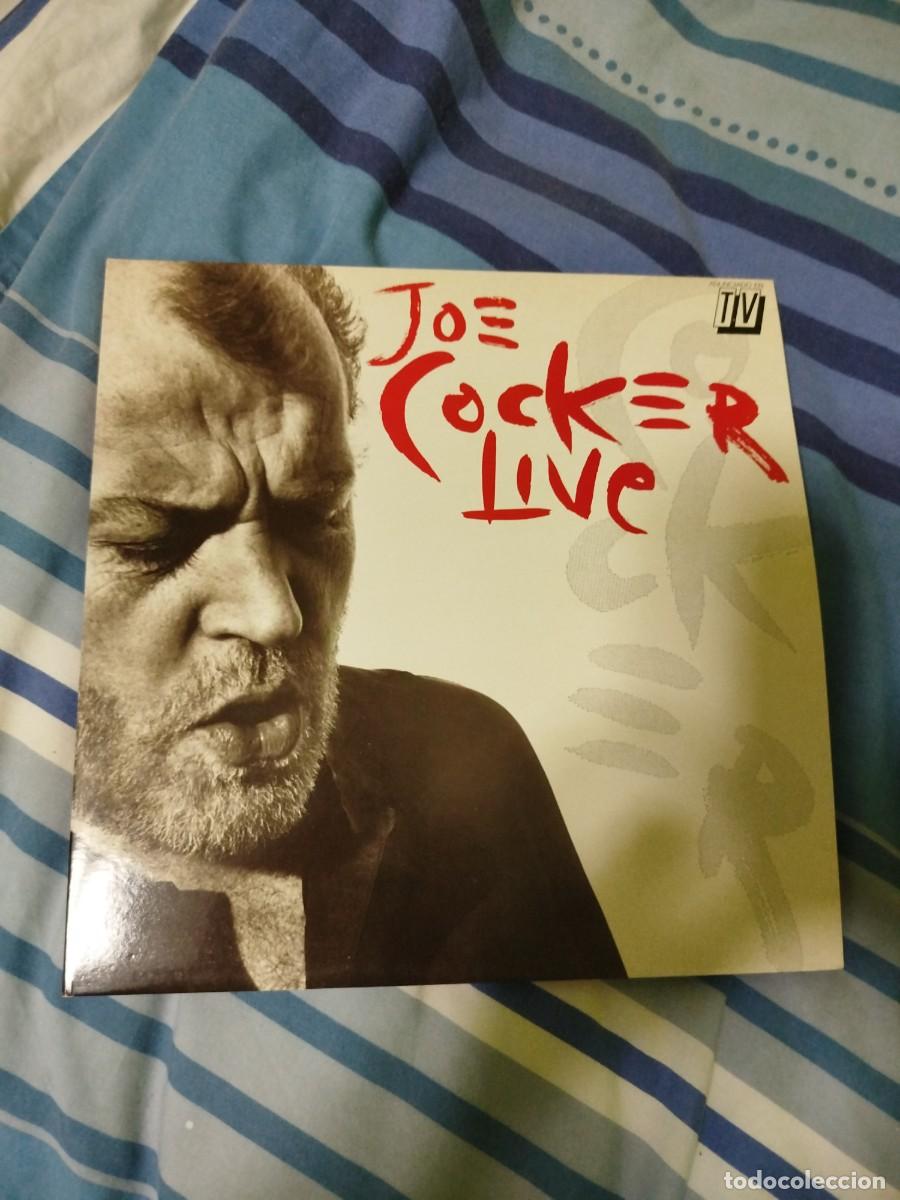 Discos de vinilo: Joe cocker live, 2 lp