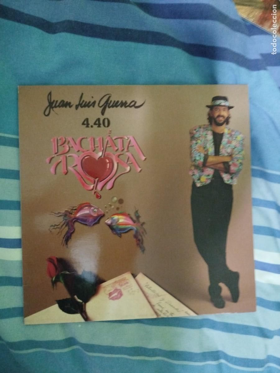 Disques de vinyle: Juan Luis guerra 4,40. Bachata rosa