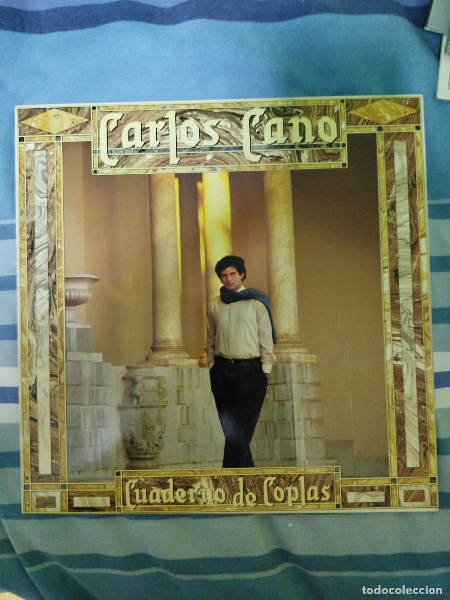 Discos de vinilo: Carlos Cano, cuaderno de coplas