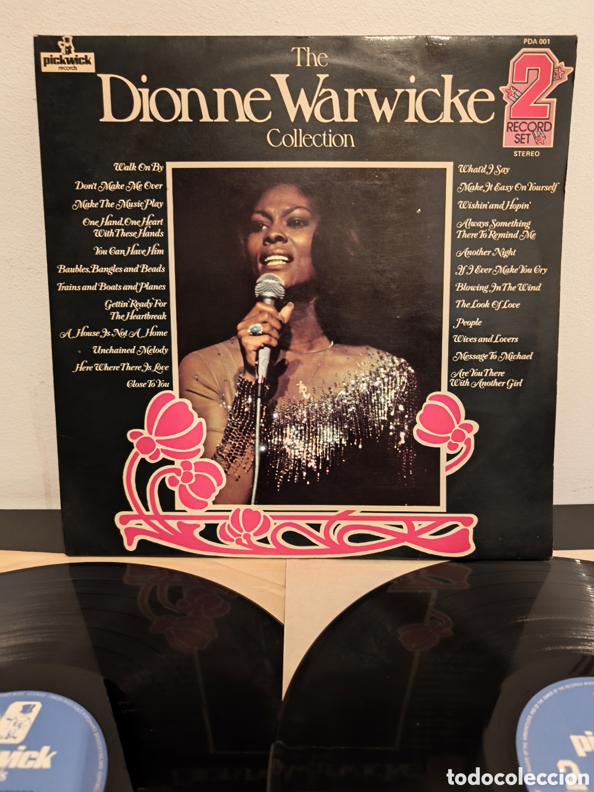 Discos de vinilo: Dionne Warwicke &ndash; The Dionne Warwicke Collection ​Sello: Pickwick Records ​Referencia: PDA 001 LA.3