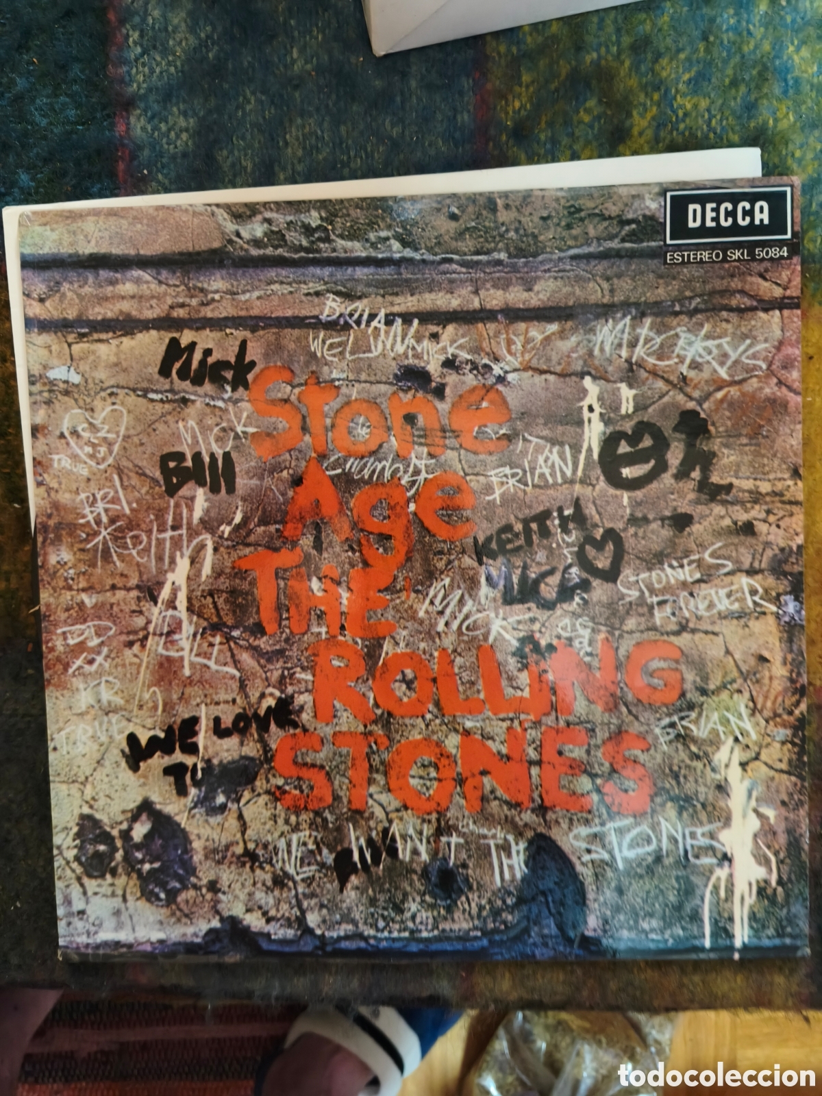 Discos de vinilo: The Rolling Stones: Stone Age LP 1971 Espa&ntilde;a