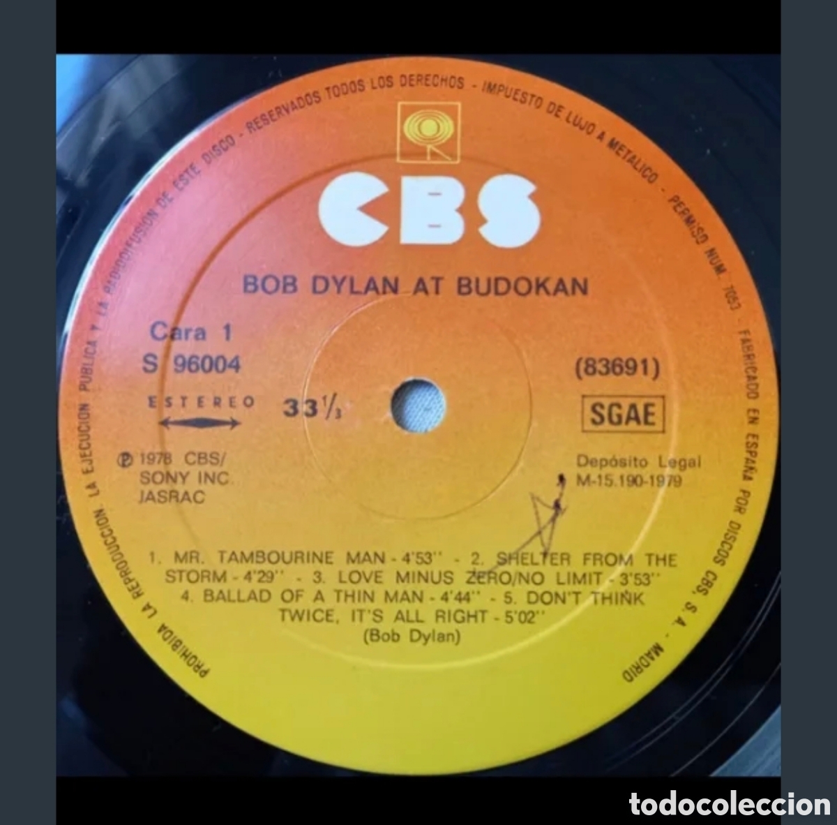 Discos de vinilo: Bob Dylan- At Budokan 2Lps 1979 - Foto 6