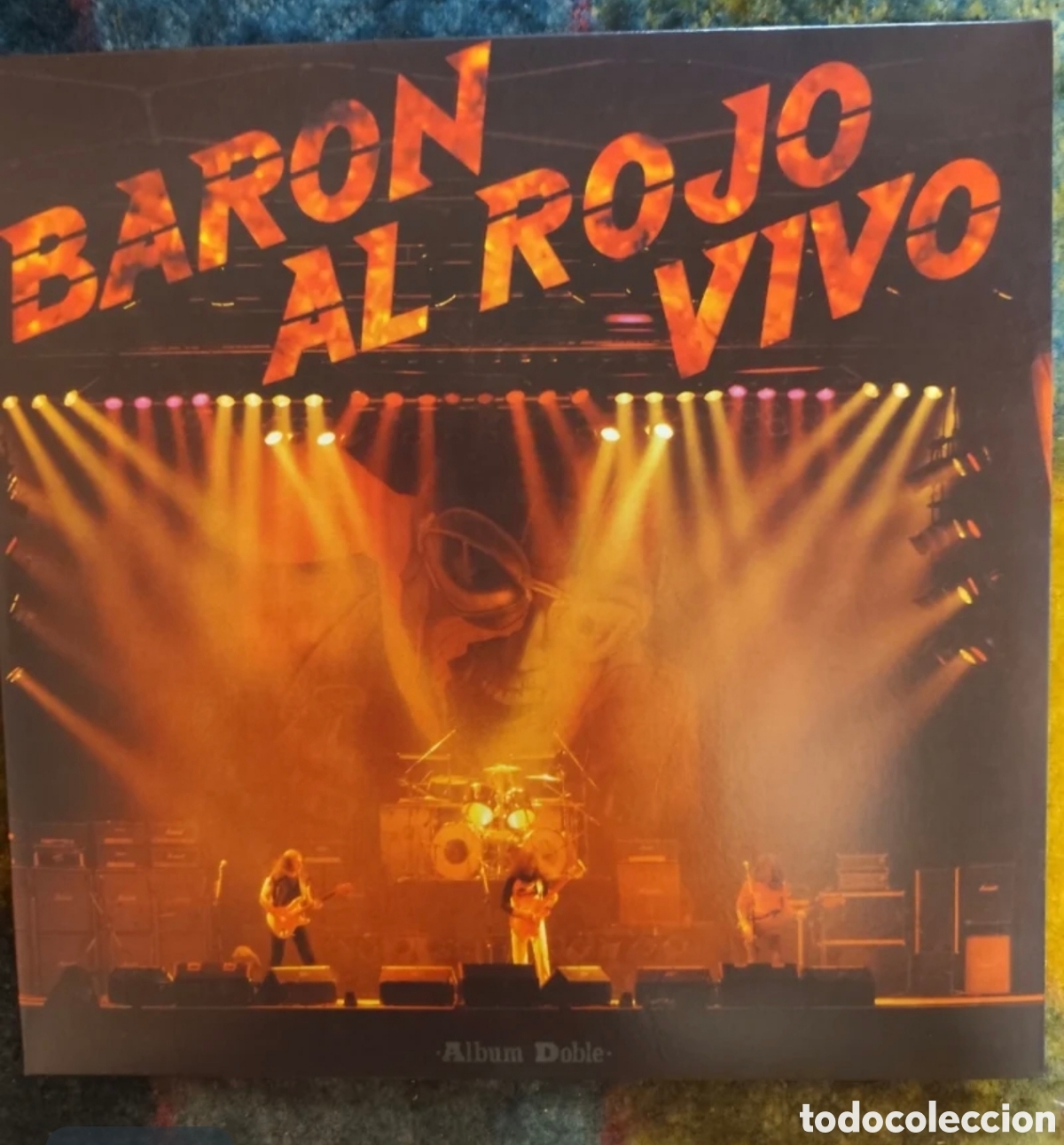 Discos de vinilo: Bar&oacute;n Rojo- Al Rojo Vivo 2Lps