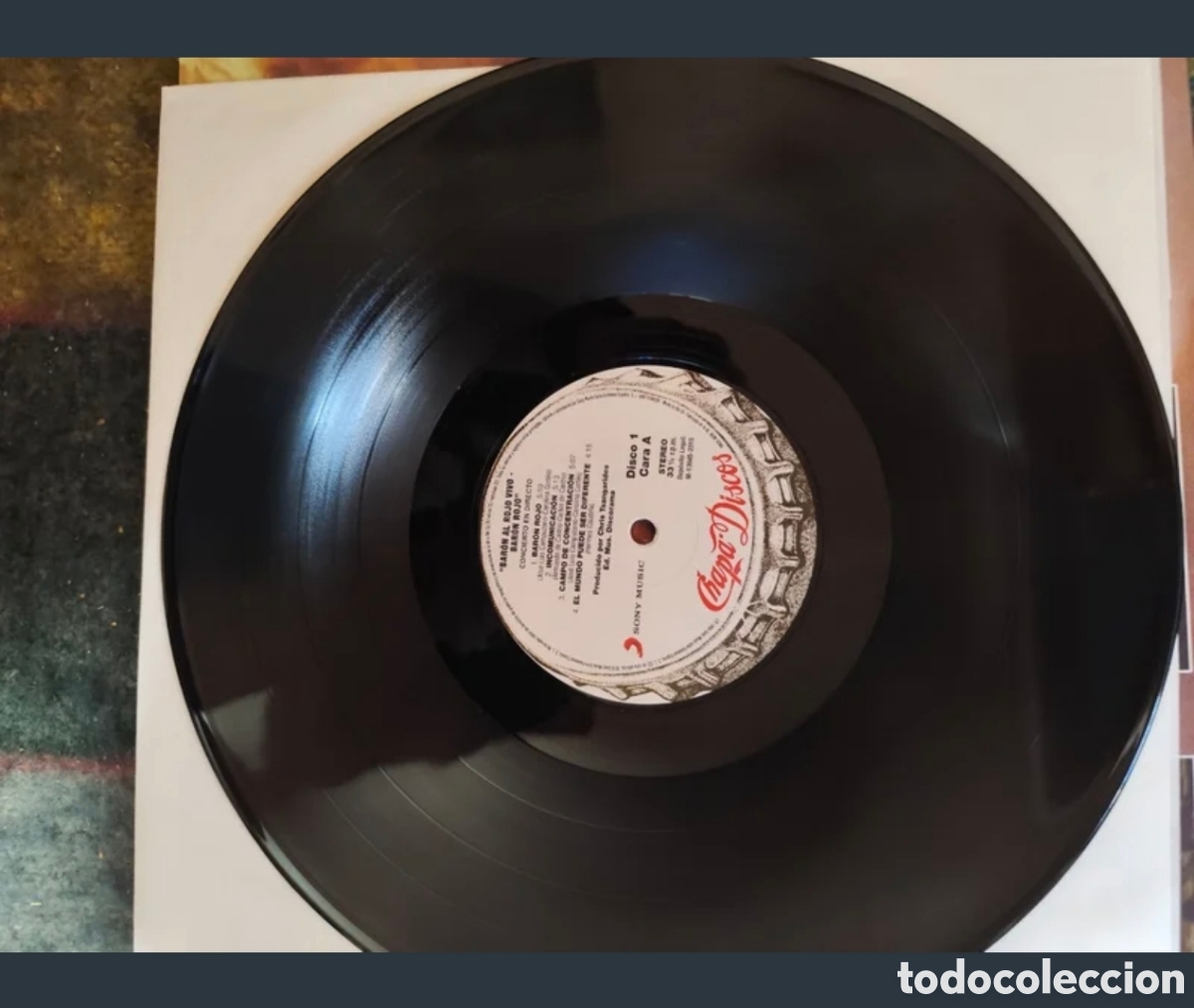 Discos de vinilo: Bar&oacute;n Rojo- Al Rojo Vivo 2Lps - Foto 5