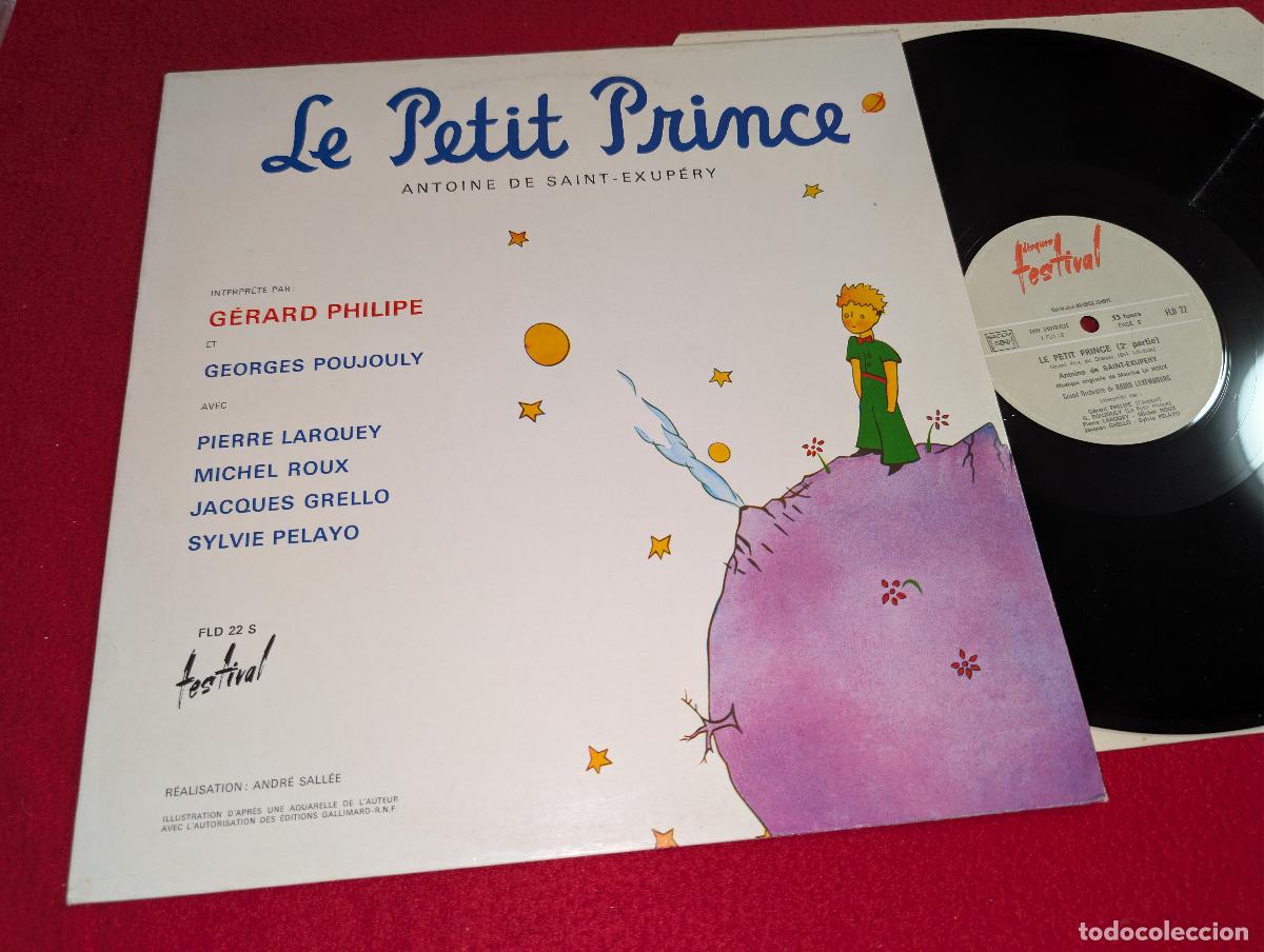 Discos de vinilo: RADIO LUXEMBOURG Le Roux Le petit prince EN FRANCES LP Festival AUDIOBOOK