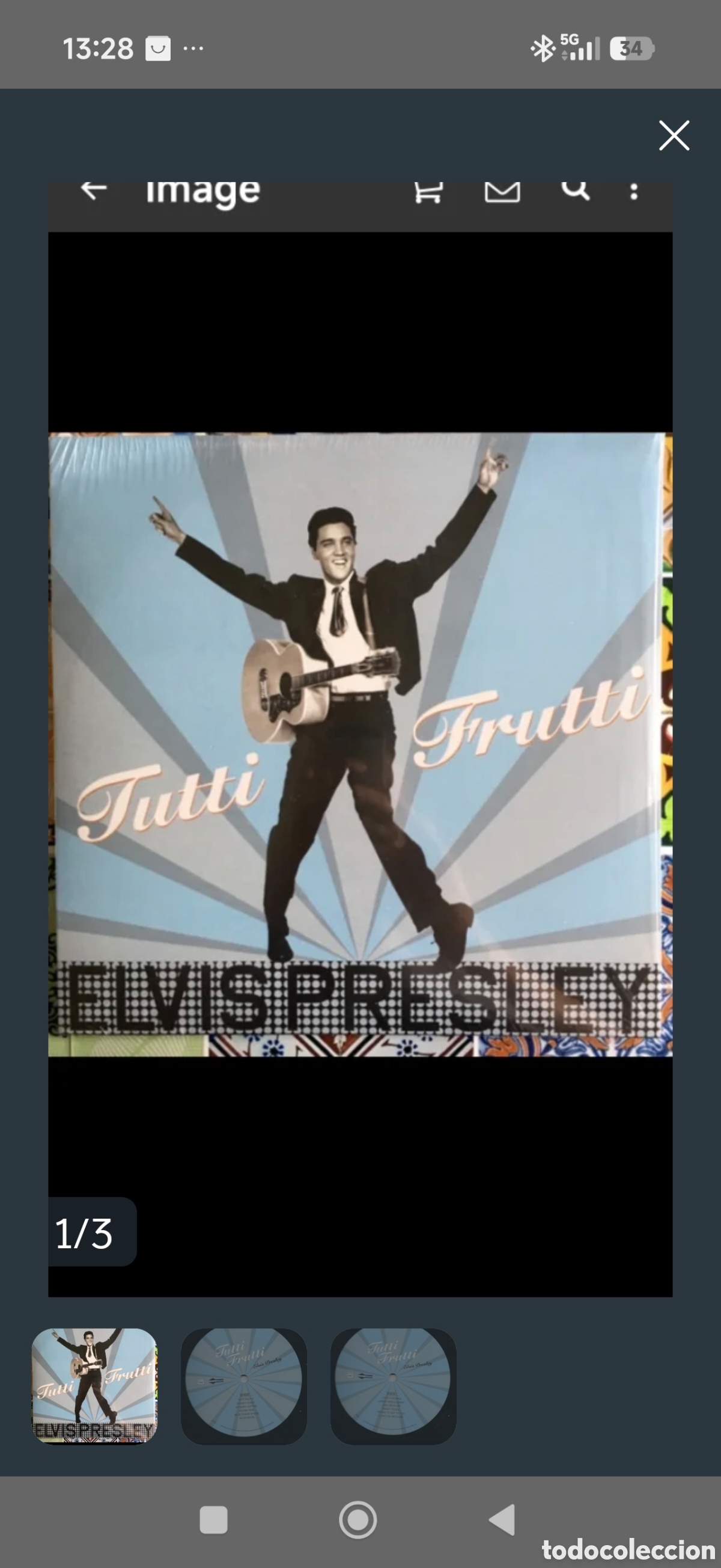 Discos de vinilo: Elvis Presley-Tutti frutti LP 2017