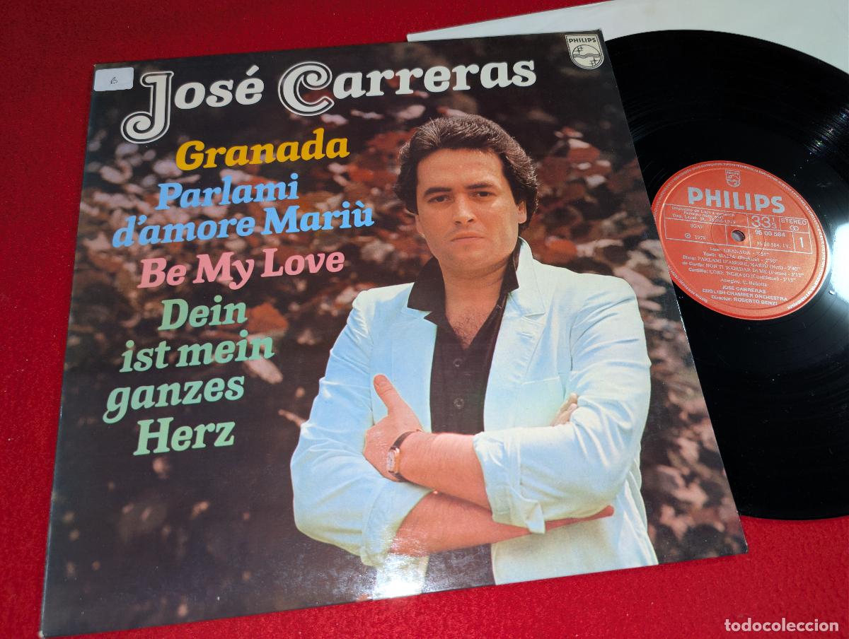 Discos de vinilo: JOSE CARRERAS English Chamber orch DIR Benzi LP 1979 Philips ESPA&Ntilde;A SPAIN