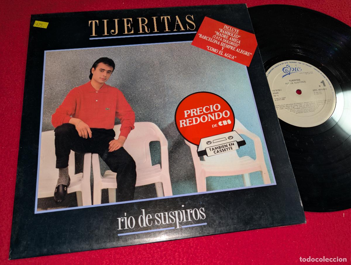 Discos de vinilo: TIJERITAS Rio de suspiros LP 1988 Epic VINILO