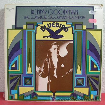Discos de vinilo: Benny Goodman &lrm;&ndash; The Complete Goodman, Vol. 1 - 1935, 2 LPs, US 1975 RCA