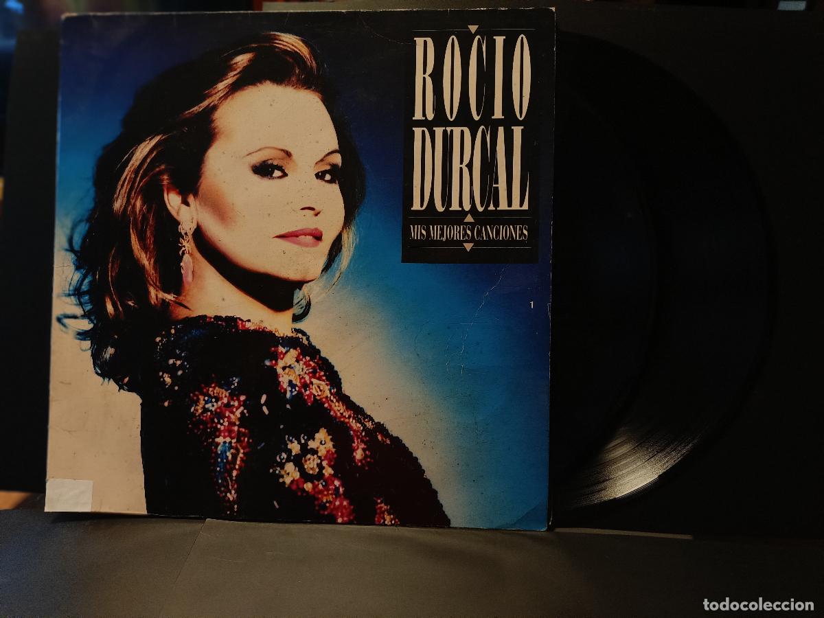 Discos de vinilo: ROCIO DURCAL, MIS MEJORES CANCIONES, DOBLE LP, BMG ARIOLA 1992, ESPA&Ntilde;A pepeto