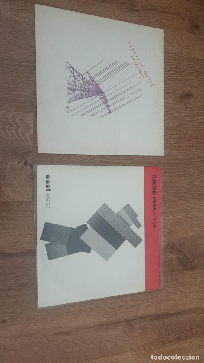 Discos de vinilo: Lote 4 MAXIS ELEKTRIC MUSIC. KRAFTWERK. 12&rdquo; Y 10&rdquo;