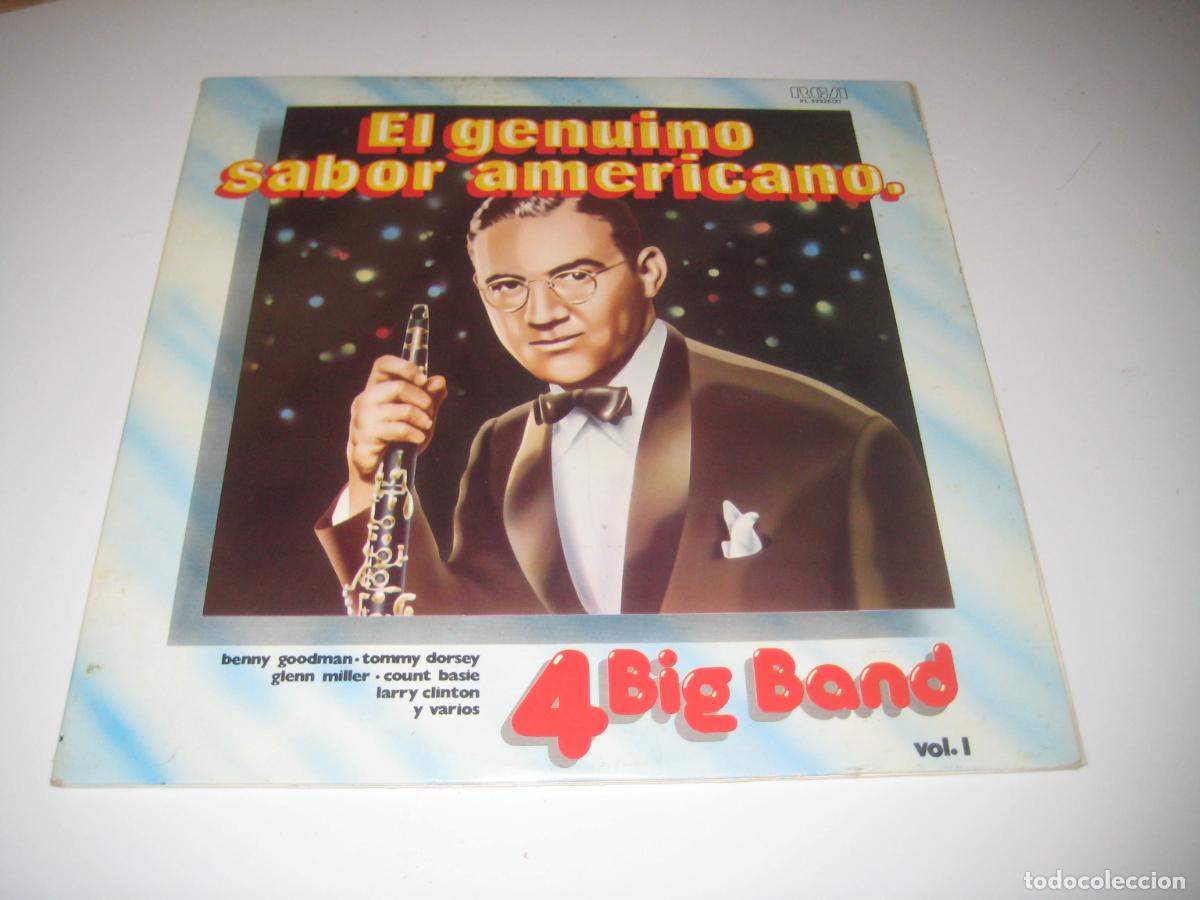 Discos de vinilo: El genuino sabor americano Vol. 4 Big Band LP doble