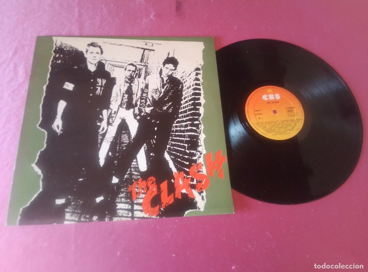 Disques de vinyle: THE CLASH JANIE JONES 1977 LP L3 1 23